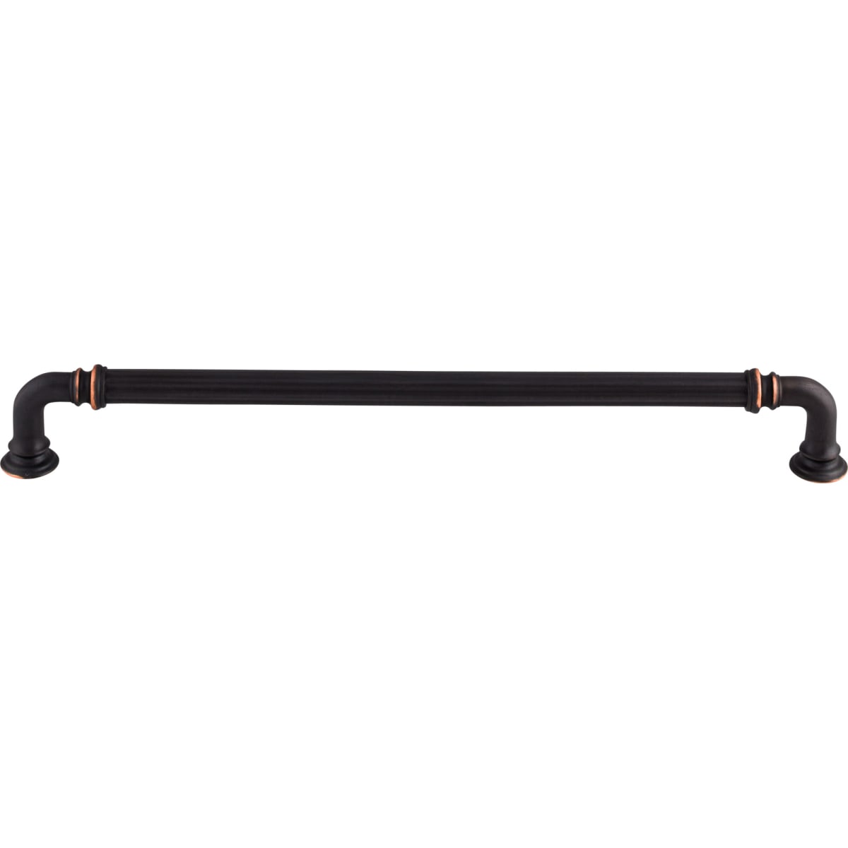 Reeded 9 Inch Center to Center Handle Cabinet Pull from the Chareau Collection