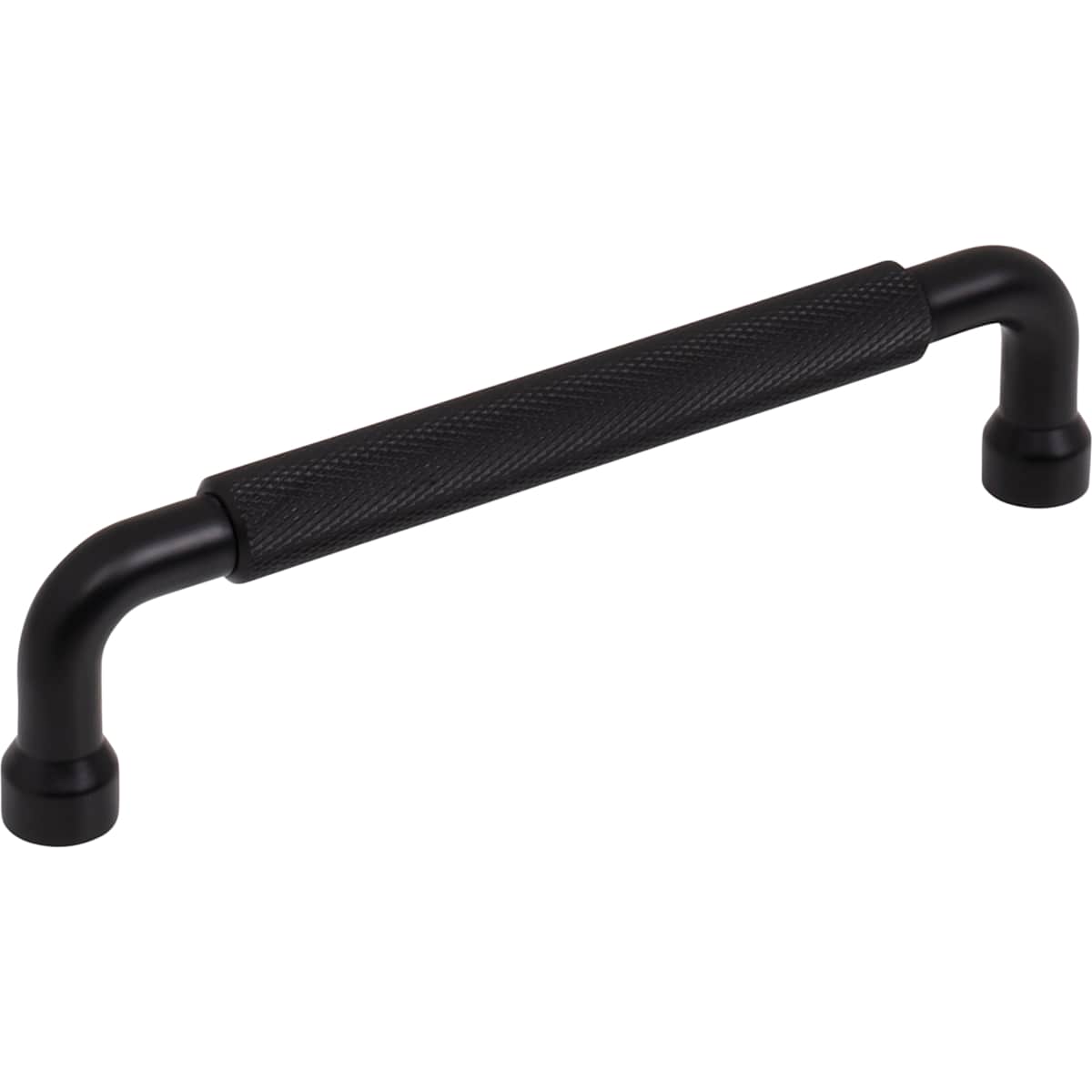 Top Knobs - TK3263BLK - Garrison 5-1/16 Inch Center to Center Handle Cabinet Pull in Flat Black