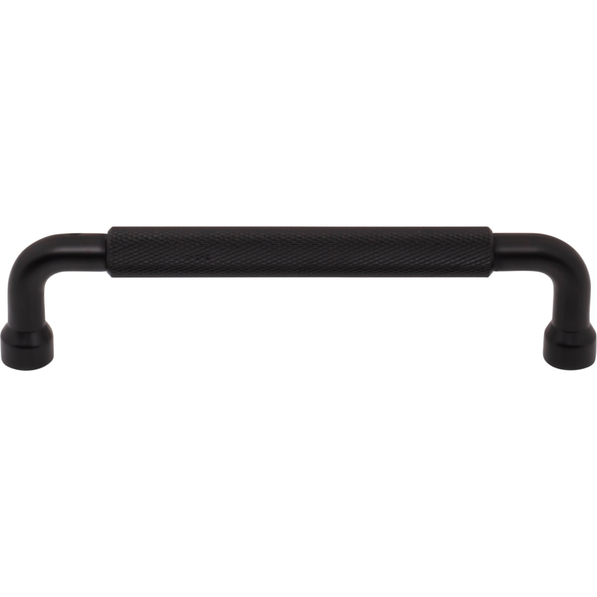 Top Knobs - TK3263BLK - Garrison 5-1/16 Inch Center to Center Handle Cabinet Pull in Flat Black