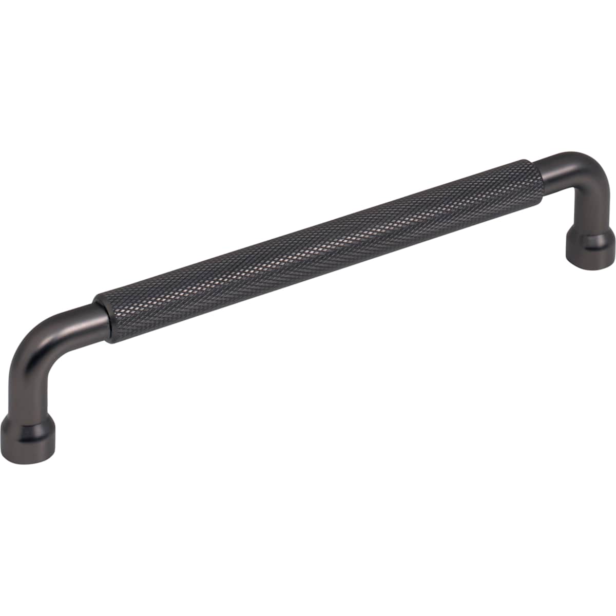 Top Knobs - TK3264BLK - Garrison 6-5/16 Inch Center to Center Handle Cabinet Pull in Flat Black