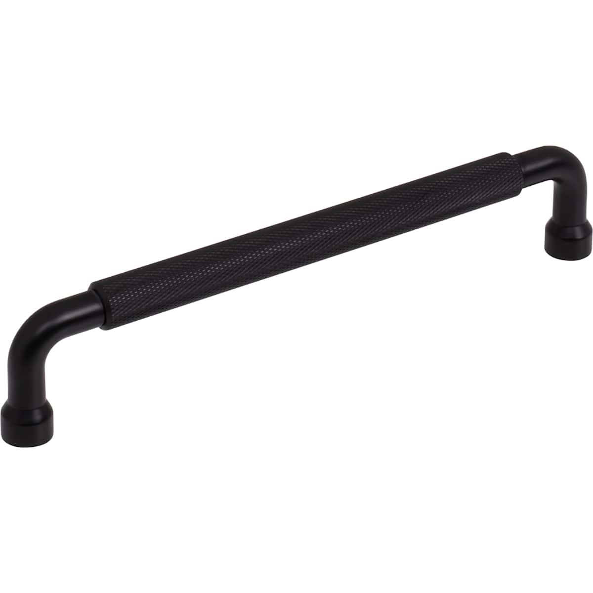 Top Knobs - TK3264BLK - Garrison 6-5/16 Inch Center to Center Handle Cabinet Pull in Flat Black