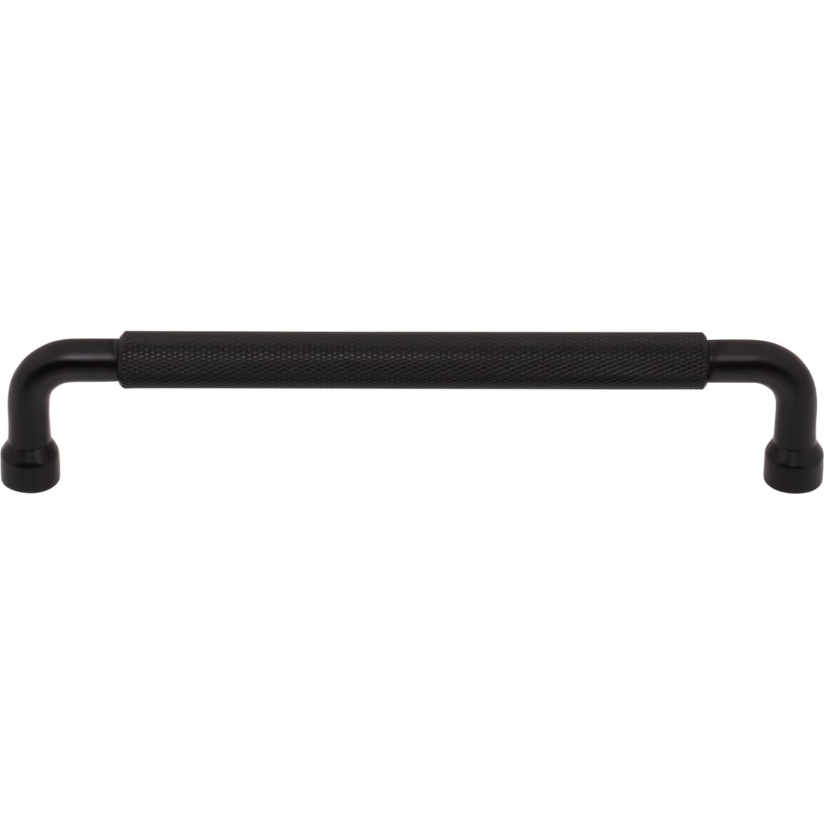 Top Knobs - TK3264BLK - Garrison 6-5/16 Inch Center to Center Handle Cabinet Pull in Flat Black