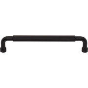 Top Knobs - TK3264BLK - Garrison 6-5/16 Inch Center to Center Handle Cabinet Pull in Flat Black