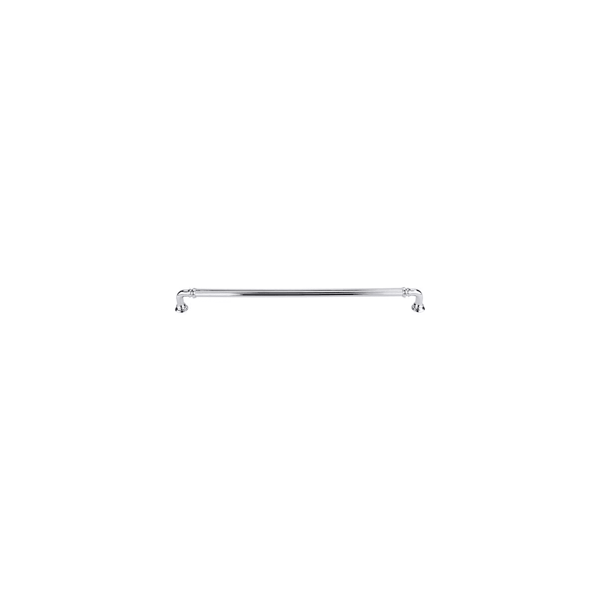 Reeded 12 Inch Center to Center Handle Cabinet Pull from the Chareau Series - 25 Pack