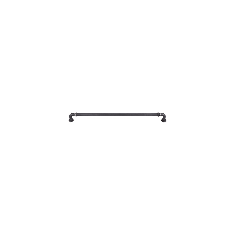 Reeded 12 Inch Center to Center Handle Cabinet Pull from the Chareau Series - 25 Pack