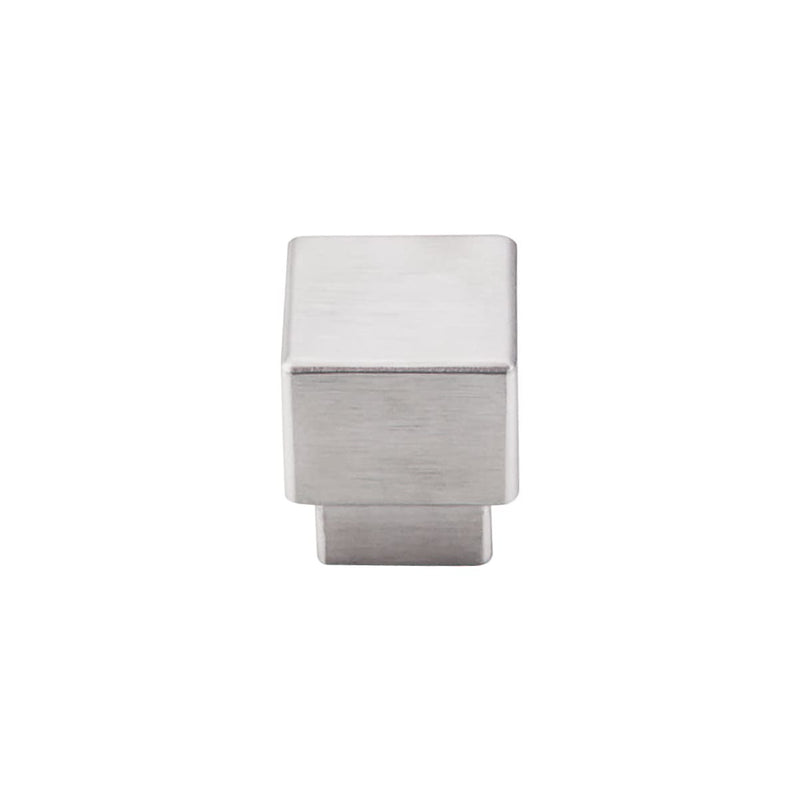Top Knobs - TK32SS-25PACK - Tapered 1 Inch Square Cabinet Knob from the Sanctuary Collection - 25 Pack in Brushed Stainless Steel