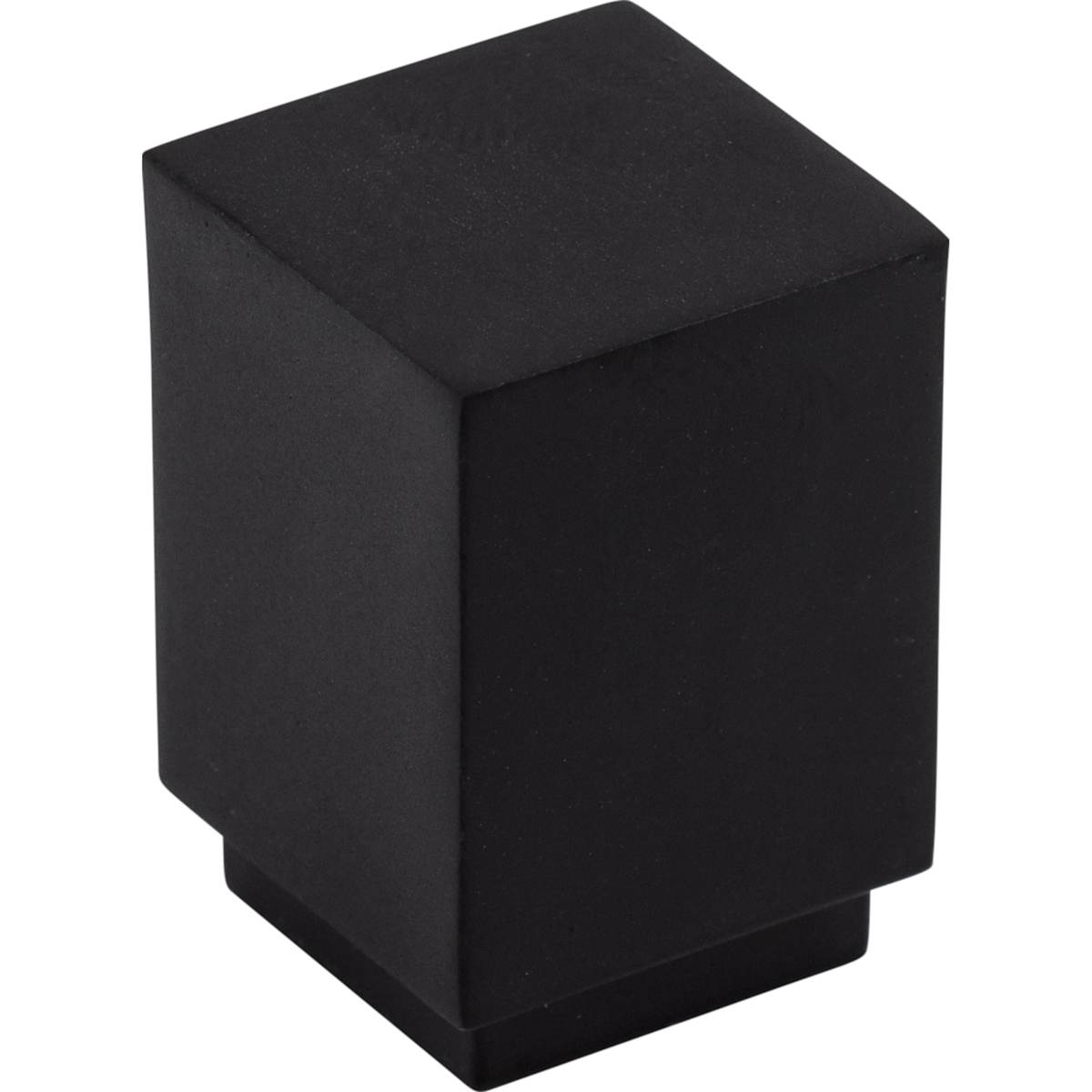 Top Knobs - TK33BLK - Sanctuary 3/4 Inch Square Cabinet Knob in Flat Black