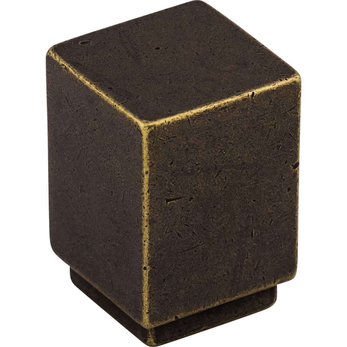 Top Knobs - TK33BLK - Sanctuary 3/4 Inch Square Cabinet Knob in Flat Black