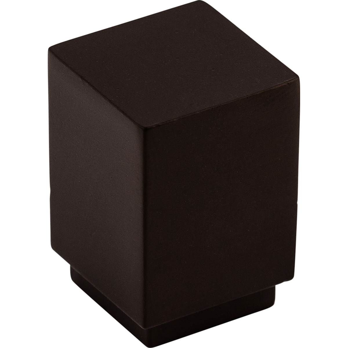 Top Knobs - TK33BLK - Sanctuary 3/4 Inch Square Cabinet Knob in Flat Black