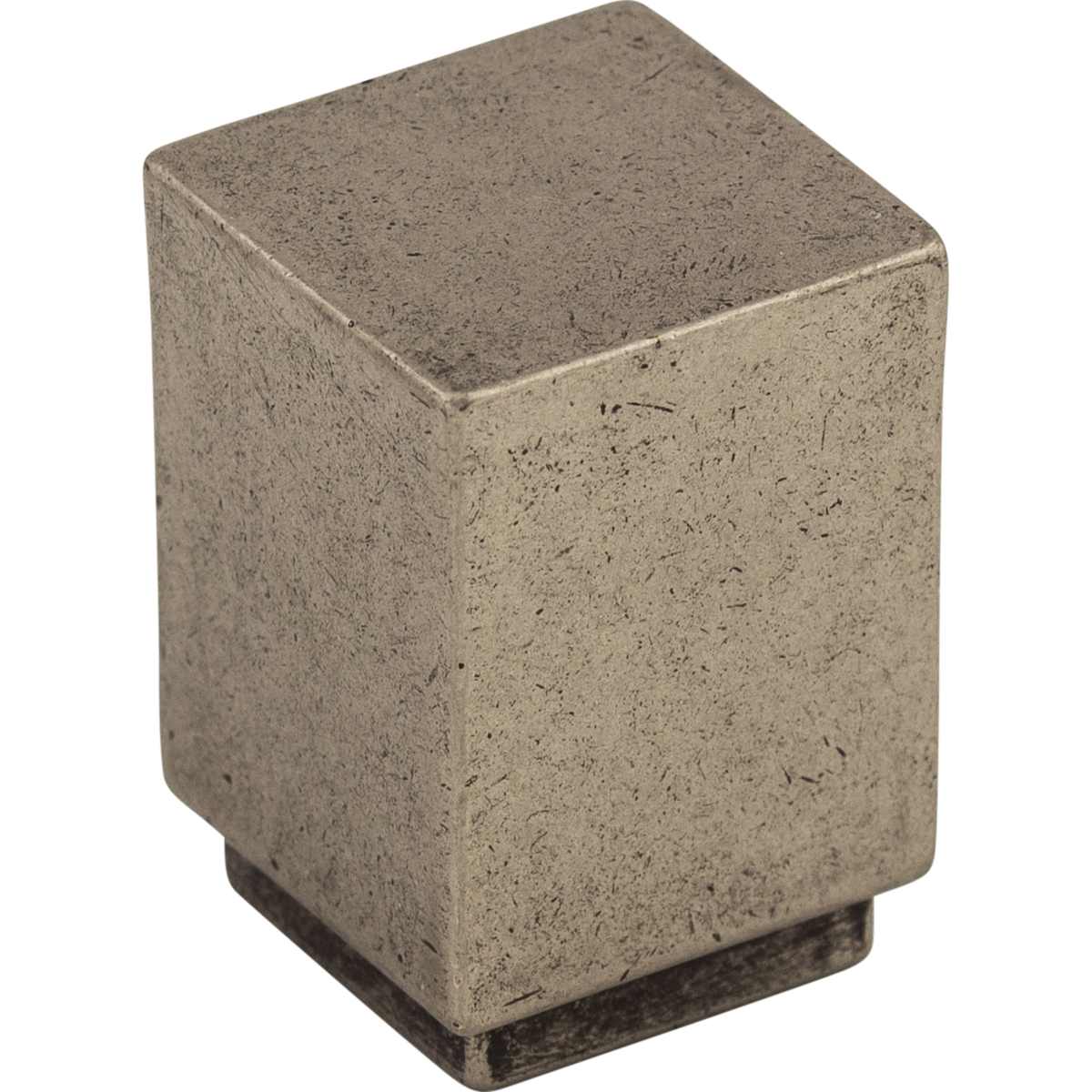 Top Knobs - TK33BLK - Sanctuary 3/4 Inch Square Cabinet Knob in Flat Black