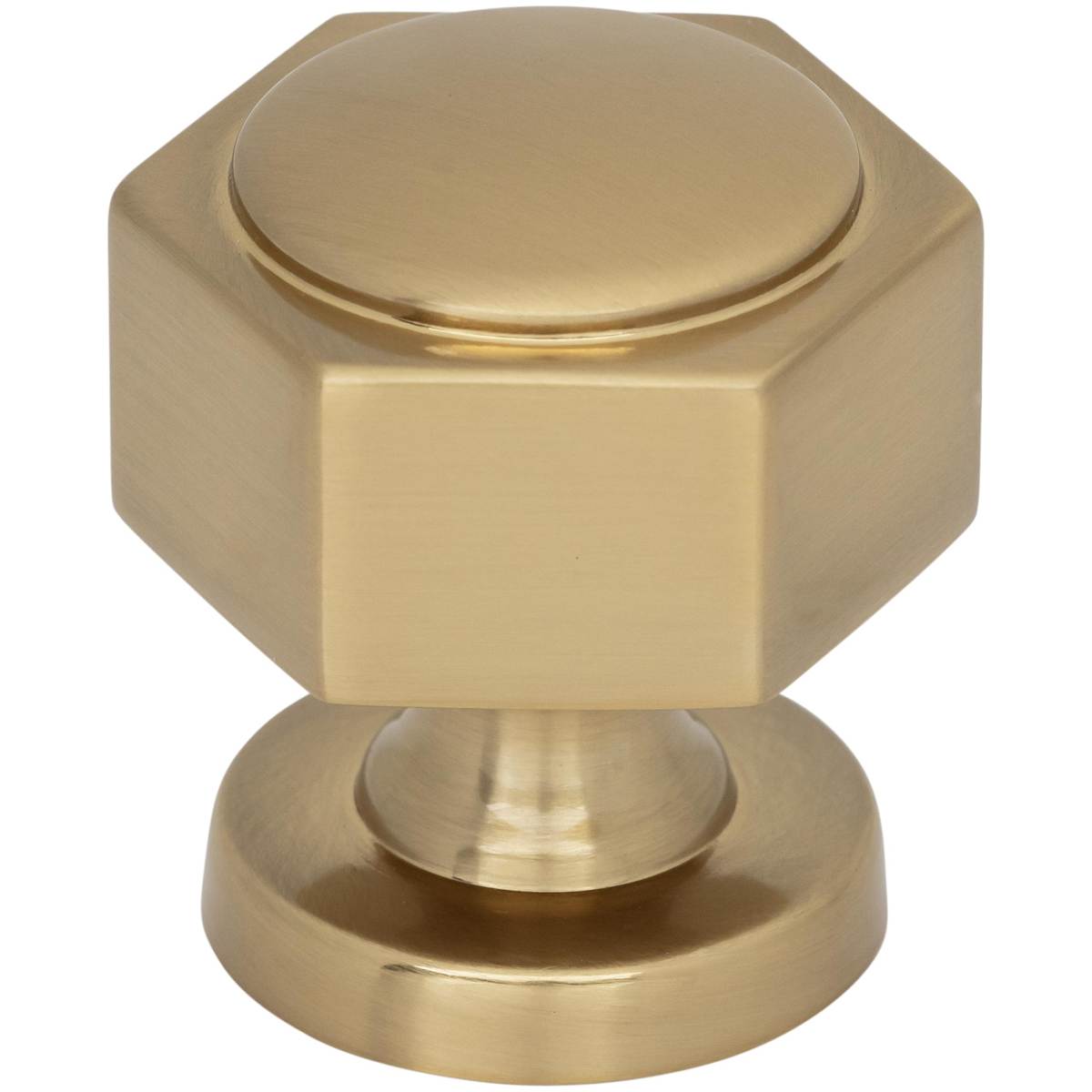 Stanmore 1-1/4 Inch Geometric Cabinet Knob from the Brockwell Collection