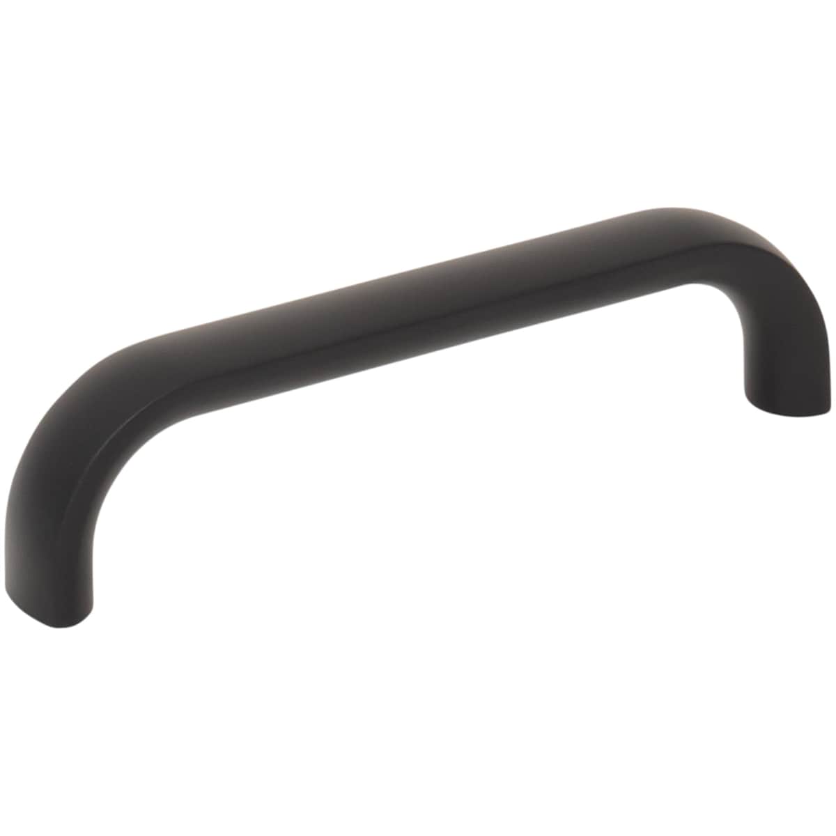 Top Knobs - TK3342BLK - Brockwell 3-3/4 Inch Center to Center Handle Cabinet Pull in Flat Black
