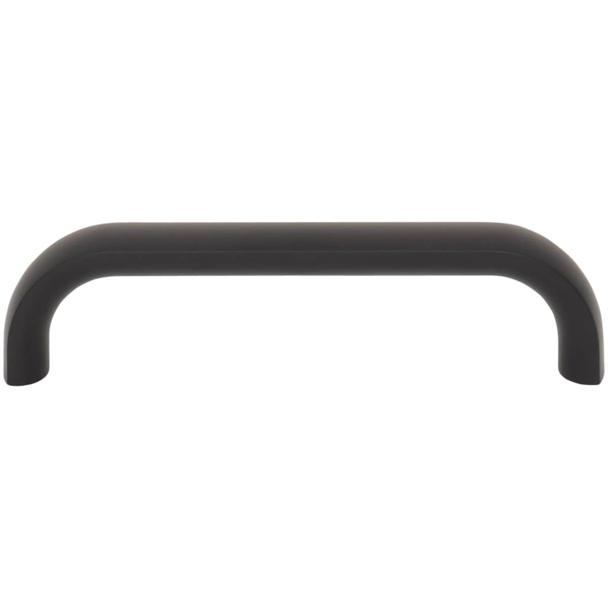 Top Knobs - TK3342BLK - Brockwell 3-3/4 Inch Center to Center Handle Cabinet Pull in Flat Black