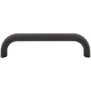 Top Knobs - TK3342BLK - Brockwell 3-3/4 Inch Center to Center Handle Cabinet Pull in Flat Black