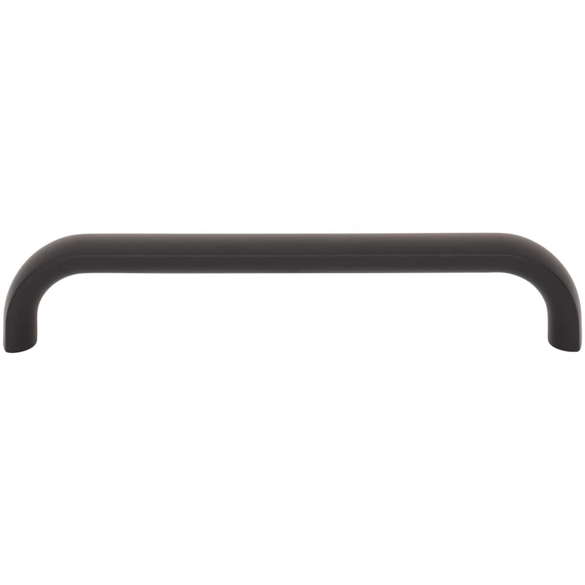 Top Knobs - TK3343BLK - Brockwell 5-1/16 Inch Center to Center Handle Cabinet Pull in Flat Black