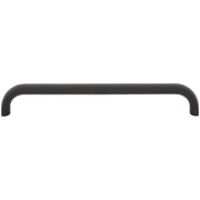 Top Knobs - TK3344BLK - Brockwell 6-5/16 Inch Center to Center Handle Cabinet Pull in Flat Black