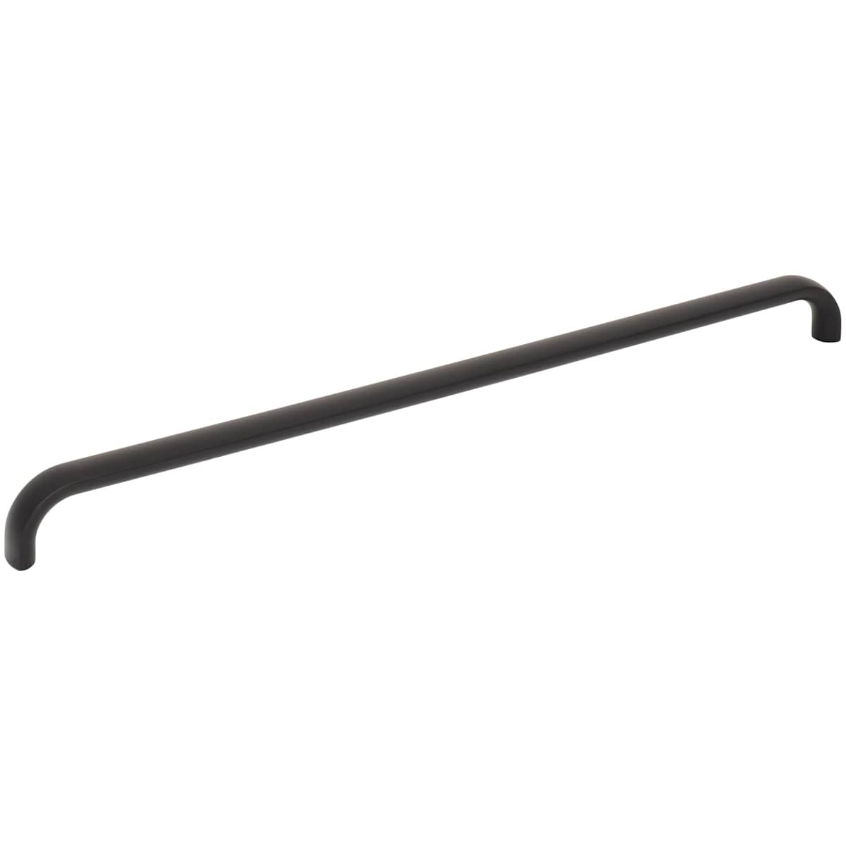 Top Knobs - TK3347BLK - Brockwell 12 Inch Center to Center Handle Cabinet Pull in Flat Black