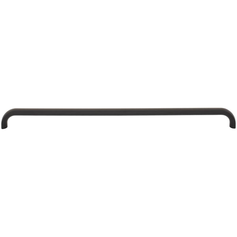 Top Knobs - TK3347BLK - Brockwell 12 Inch Center to Center Handle Cabinet Pull in Flat Black