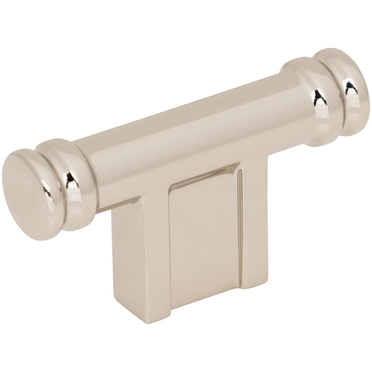 Top Knobs - TK3380BSN - Newburn 2-1/4 Inch Bar Cabinet Knob from the Brockwell Collection in Brushed Satin Nickel