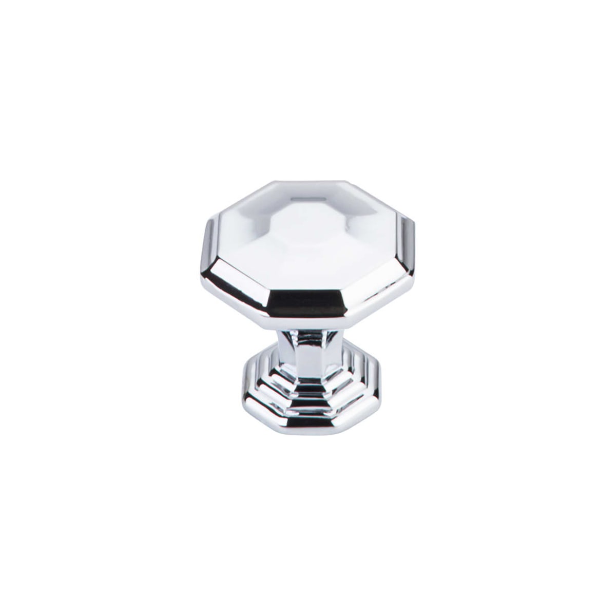 Chalet 1-1/8 Inch Geometric Cabinet Knob from the Chareau Collection - 25 Pack