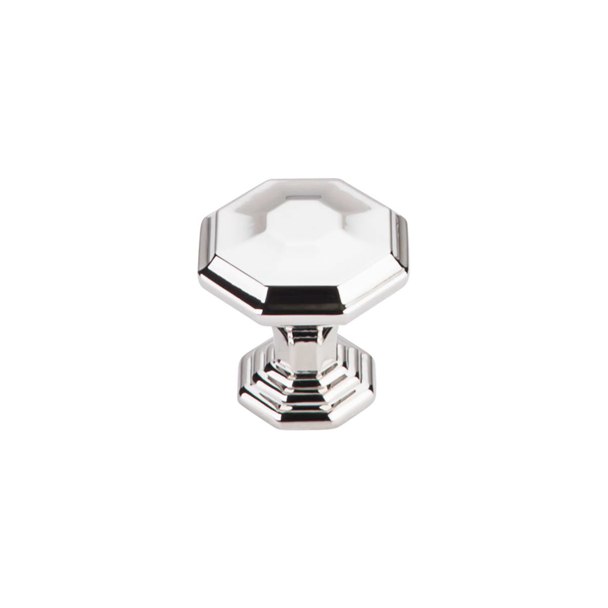Chalet 1-1/8 Inch Geometric Cabinet Knob from the Chareau Collection - 25 Pack