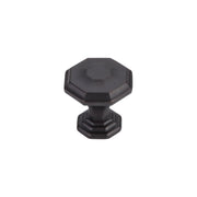 Top Knobs - TK340SAB-25PACK - Chalet 1-1/8 Inch Geometric Cabinet Knob from the Chareau Collection - 25 Pack in Sable