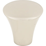 Top Knobs - TK380PN - Shrewsbury 1-1/8 Inch Conical Cabinet Knob from the Chareau Collection in Polished Nickel
