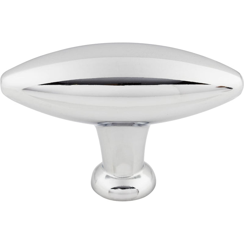 Top Knobs - TK381PC - Shrewsbury 2-5/16 Inch Bar Cabinet Knob from the Chareau Collection in Polished Chrome