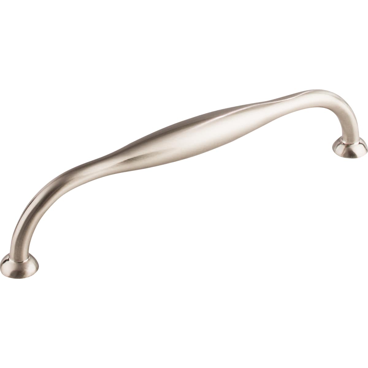 Top Knobs - TK382BSN - Shrewsbury 6-5/16 Inch Center to Center Handle Cabinet Pull from the Chareau Collection in Brushed Satin Nickel