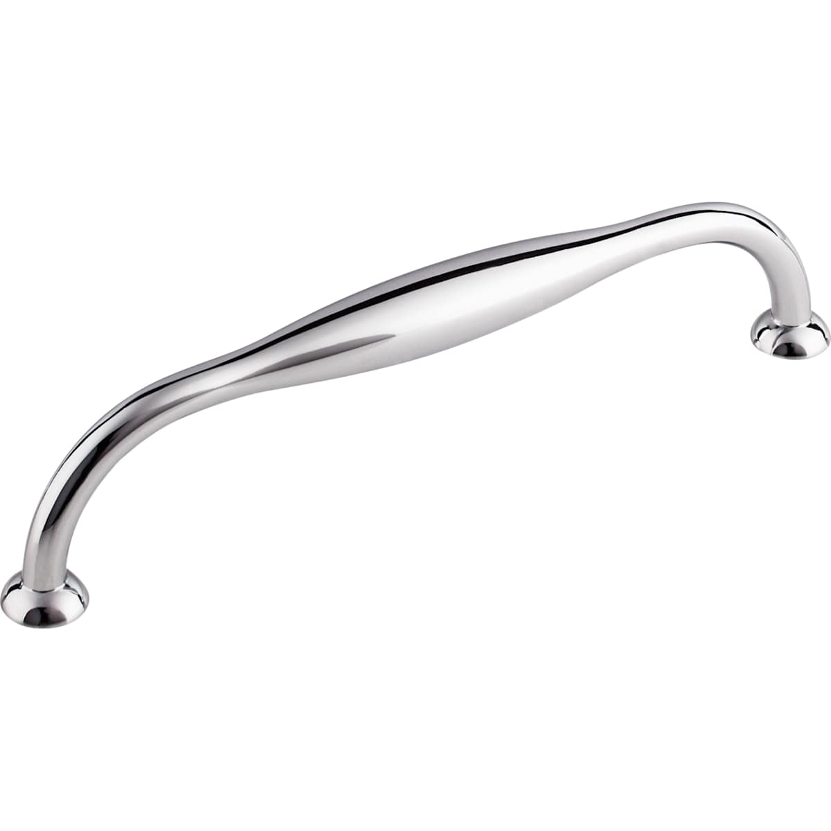 Top Knobs - TK382BSN - Shrewsbury 6-5/16 Inch Center to Center Handle Cabinet Pull from the Chareau Collection in Brushed Satin Nickel