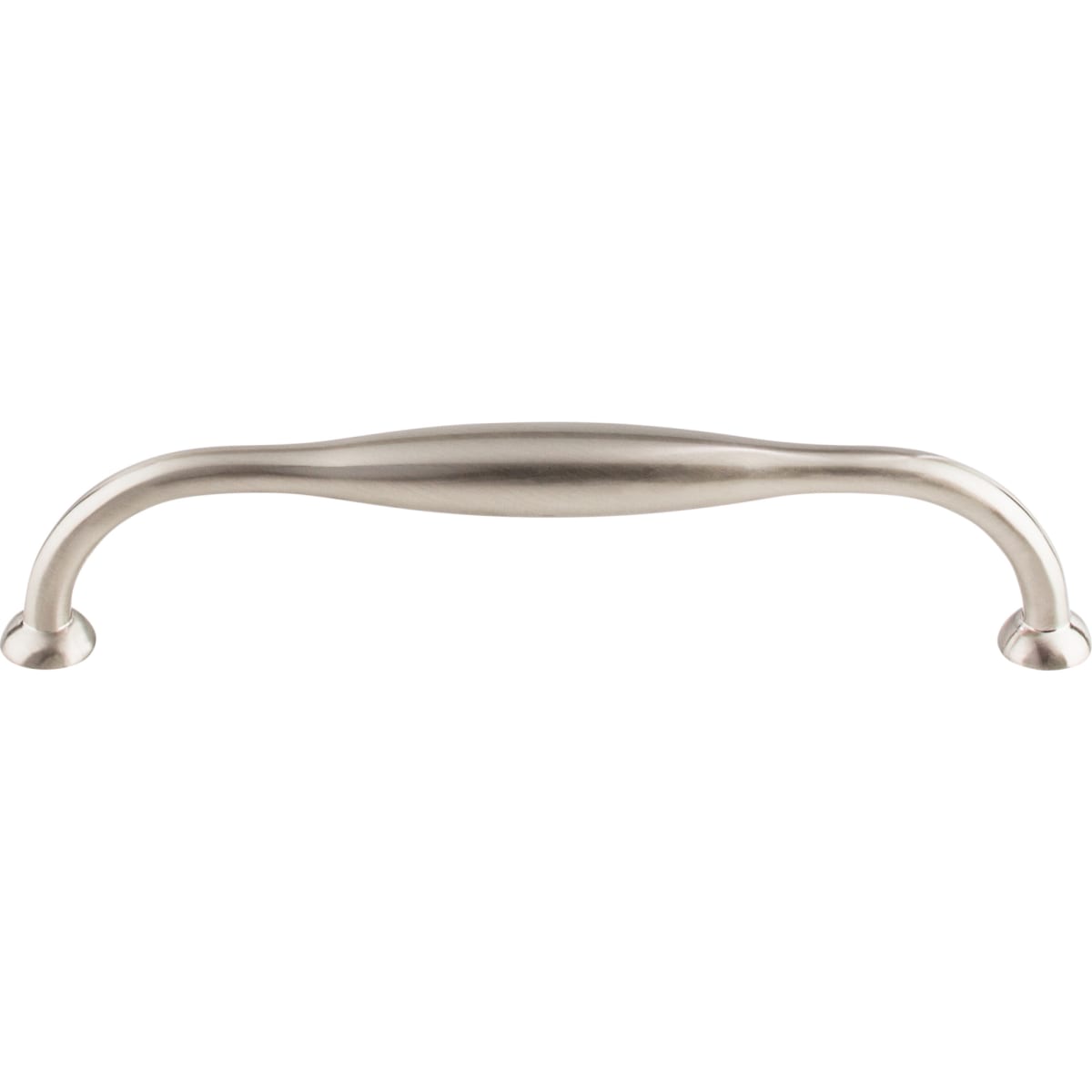 Top Knobs - TK382BSN - Shrewsbury 6-5/16 Inch Center to Center Handle Cabinet Pull from the Chareau Collection in Brushed Satin Nickel