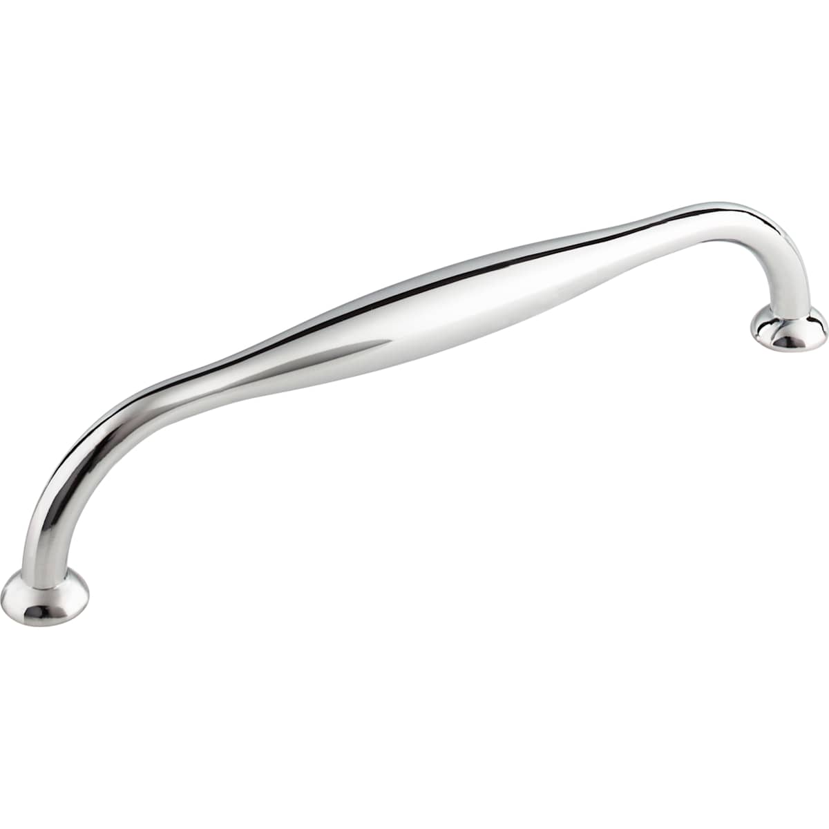 Top Knobs - TK383PN - Shrewsbury 7-1/2 Inch Center to Center Handle Cabinet Pull from the Chareau Collection in Polished Nickel