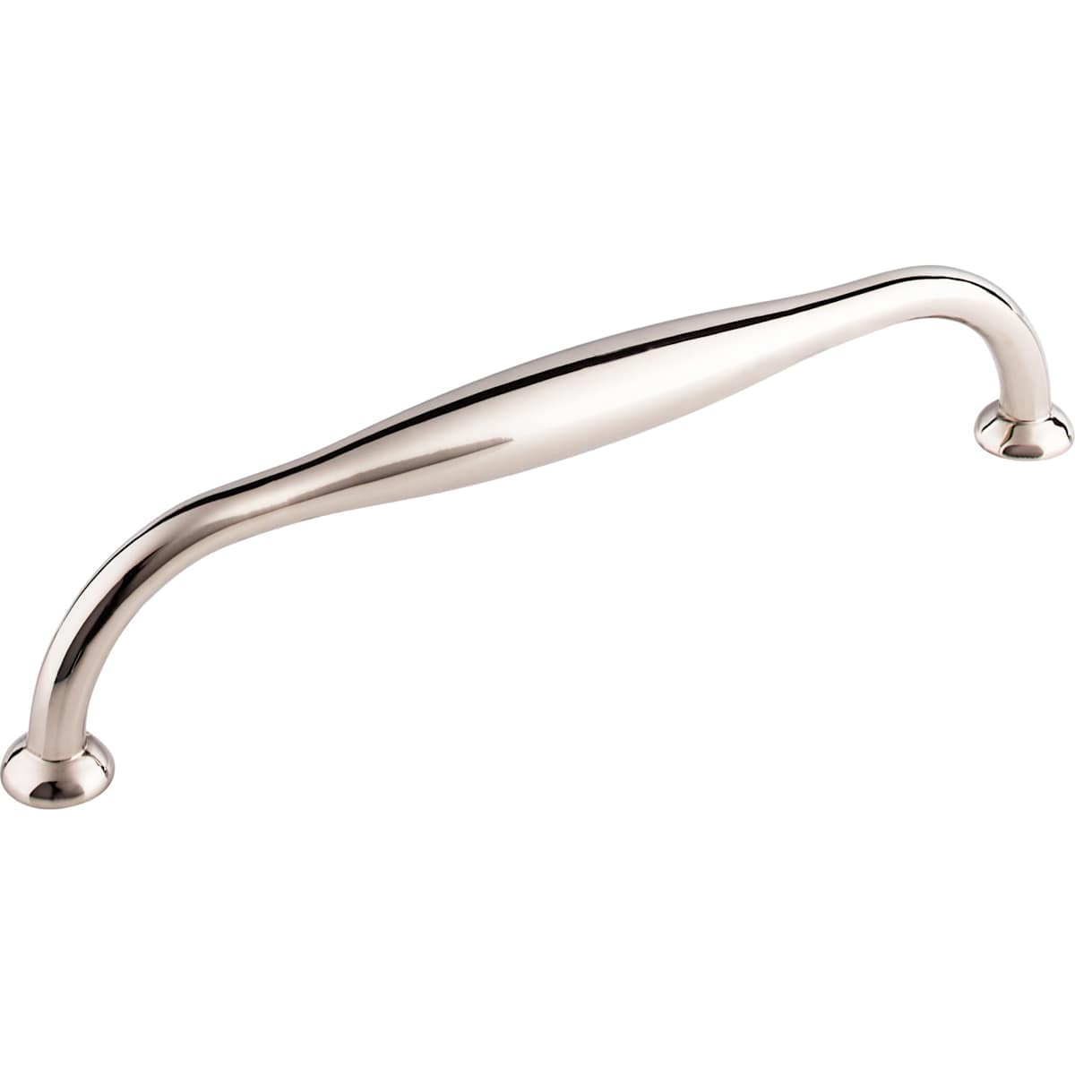 Top Knobs - TK383PN - Shrewsbury 7-1/2 Inch Center to Center Handle Cabinet Pull from the Chareau Collection in Polished Nickel
