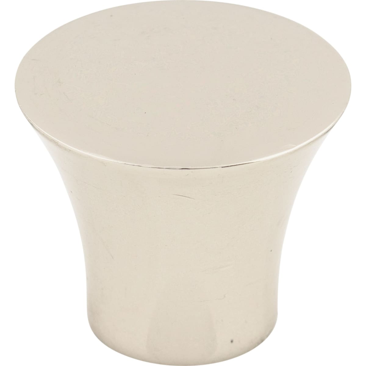 Top Knobs - TK385PN - Shrewsbury 1-5/16 Inch Conical Cabinet Knob from the Chareau Collection in Polished Nickel
