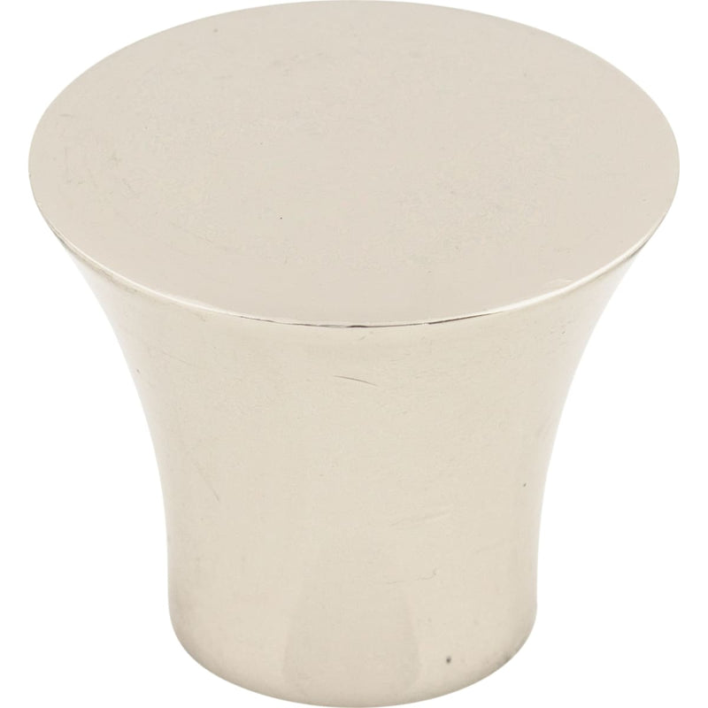 Top Knobs - TK385PN - Shrewsbury 1-5/16 Inch Conical Cabinet Knob from the Chareau Collection in Polished Nickel