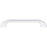 Top Knobs - TK45PC - Neo 6 Inch Center to Center Handle Cabinet Pull from the Sanctuary Collection in Polished Chrome