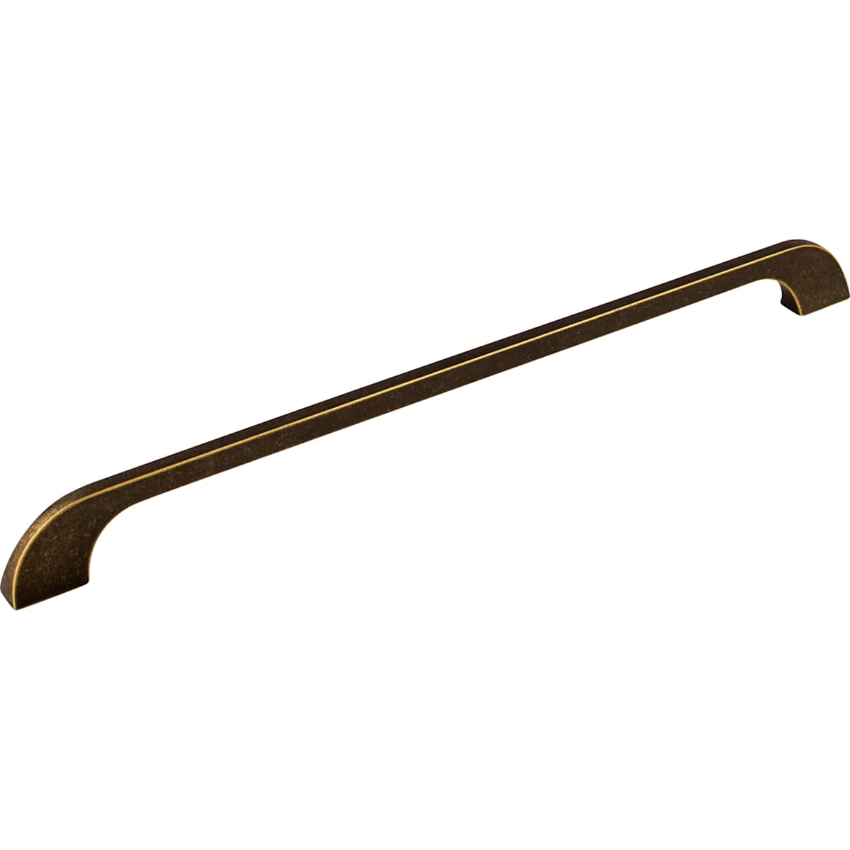 Top Knobs - TK46PN - Neo 12 Inch Center to Center Handle Cabinet Pull from the Sanctuary Collection in Polished Nickel