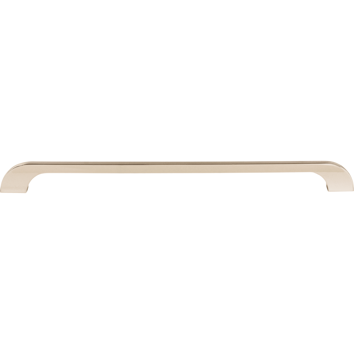 Top Knobs - TK46PN - Neo 12 Inch Center to Center Handle Cabinet Pull from the Sanctuary Collection in Polished Nickel