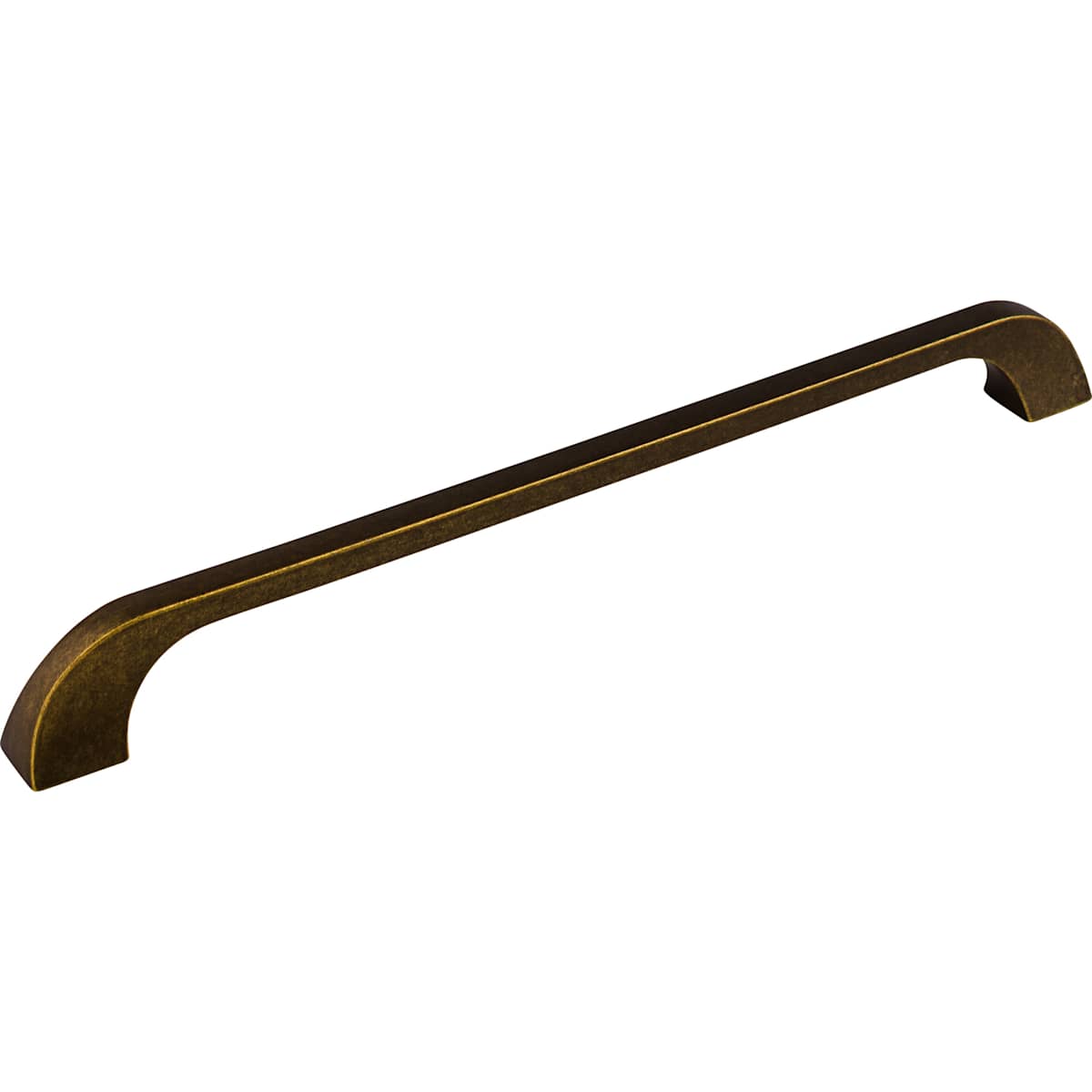 Top Knobs - TK47BLK - Neo 12 Inch Center to Center Appliance Pull from the Appliance Collection in Flat Black