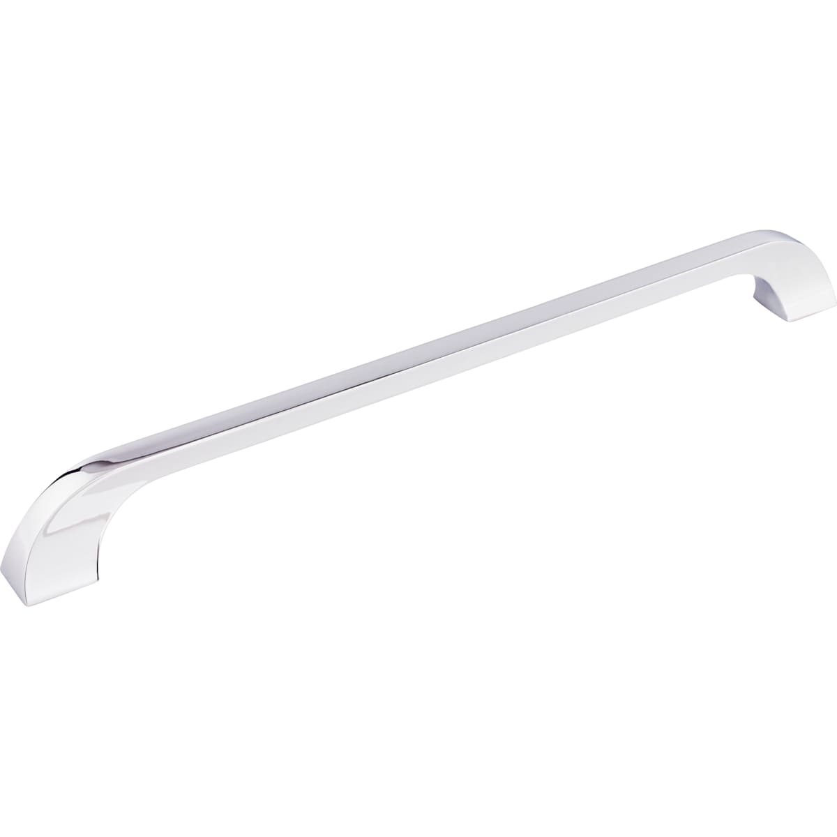 Top Knobs - TK47BLK - Neo 12 Inch Center to Center Appliance Pull from the Appliance Collection in Flat Black