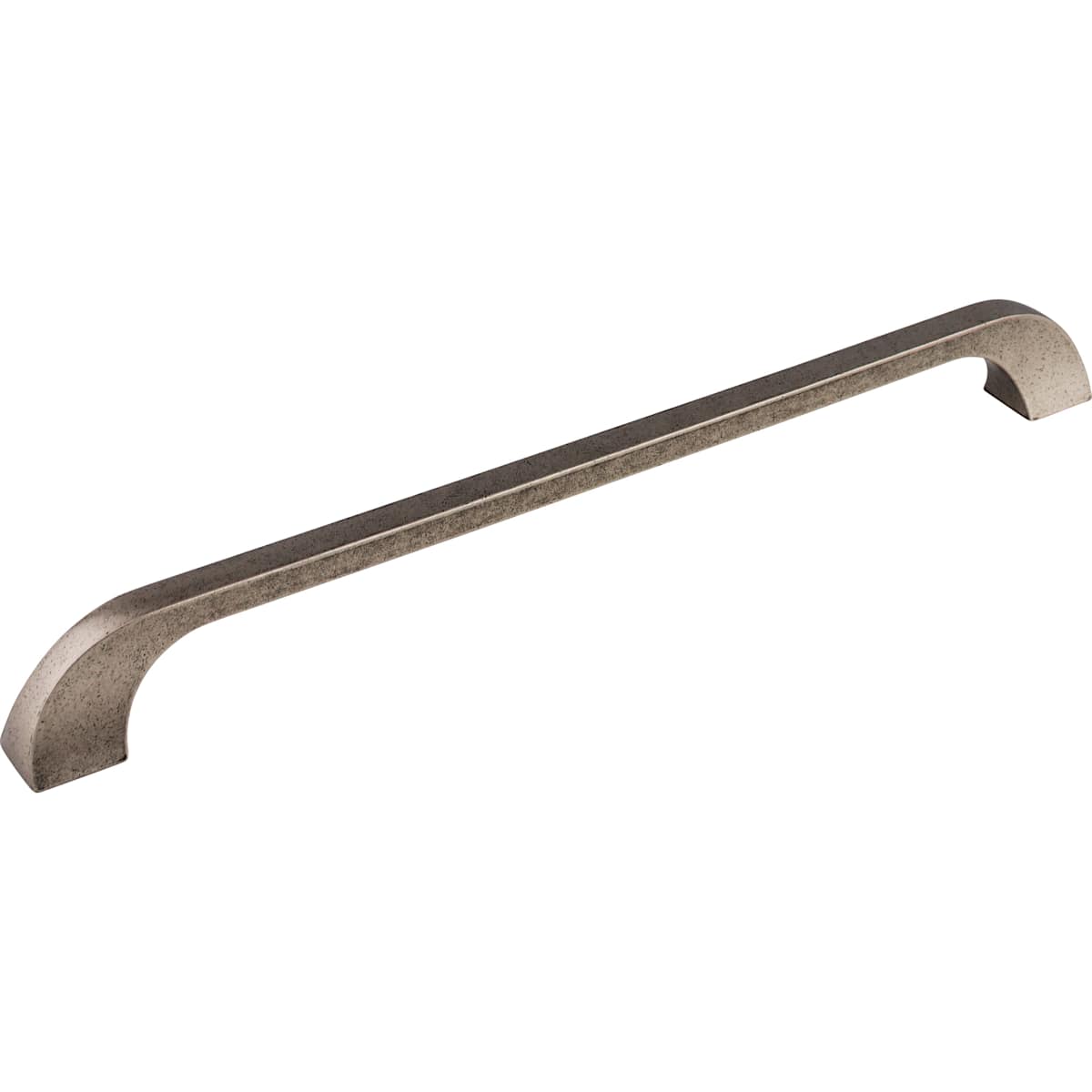 Top Knobs - TK47BLK - Neo 12 Inch Center to Center Appliance Pull from the Appliance Collection in Flat Black