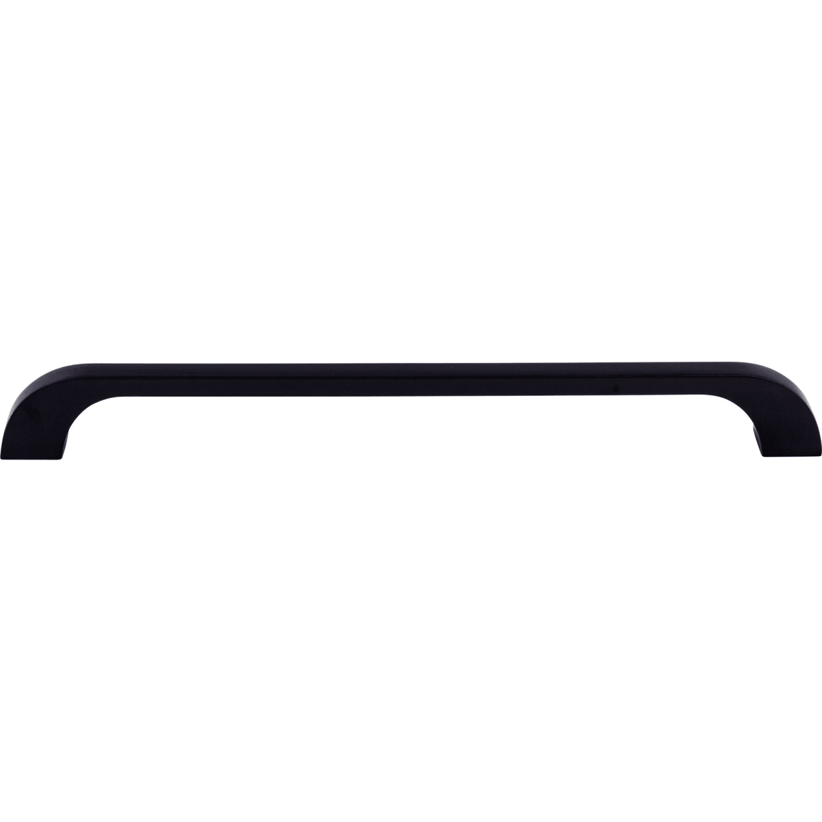 Top Knobs - TK47BLK - Neo 12 Inch Center to Center Appliance Pull from the Appliance Collection in Flat Black