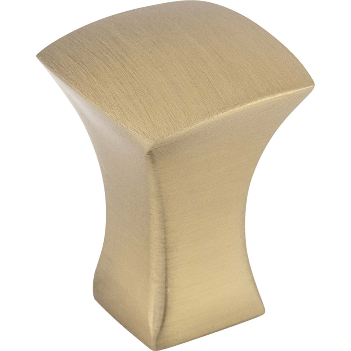 Top Knobs - TK550UM - Glacier 3/4 Inch Square Cabinet Knob from the Mercer Collection in Umbrio