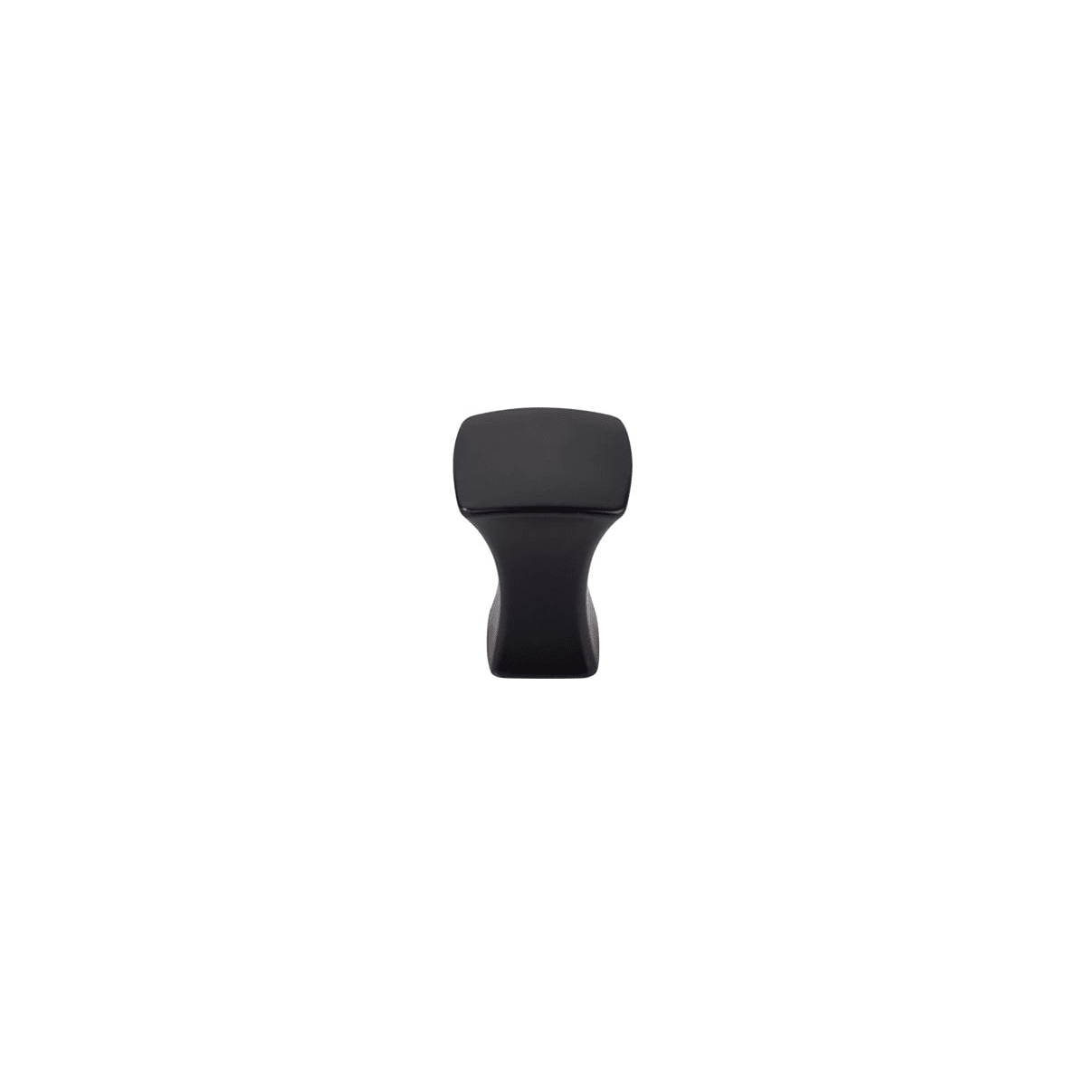 Top Knobs - TK550BLK-10PACK - Glacier 3/4 Inch Square Cabinet Knob from the Mercer Collection - 10 Pack in Black