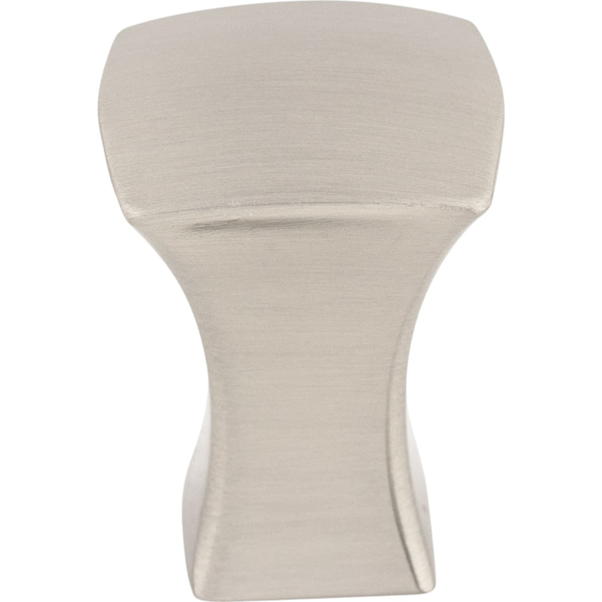 Top Knobs - TK550BSN - Glacier 3/4 Inch Square Cabinet Knob from the Mercer Collection in Brushed Satin Nickel