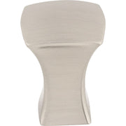 Top Knobs - TK550BSN - Glacier 3/4 Inch Square Cabinet Knob from the Mercer Collection in Brushed Satin Nickel