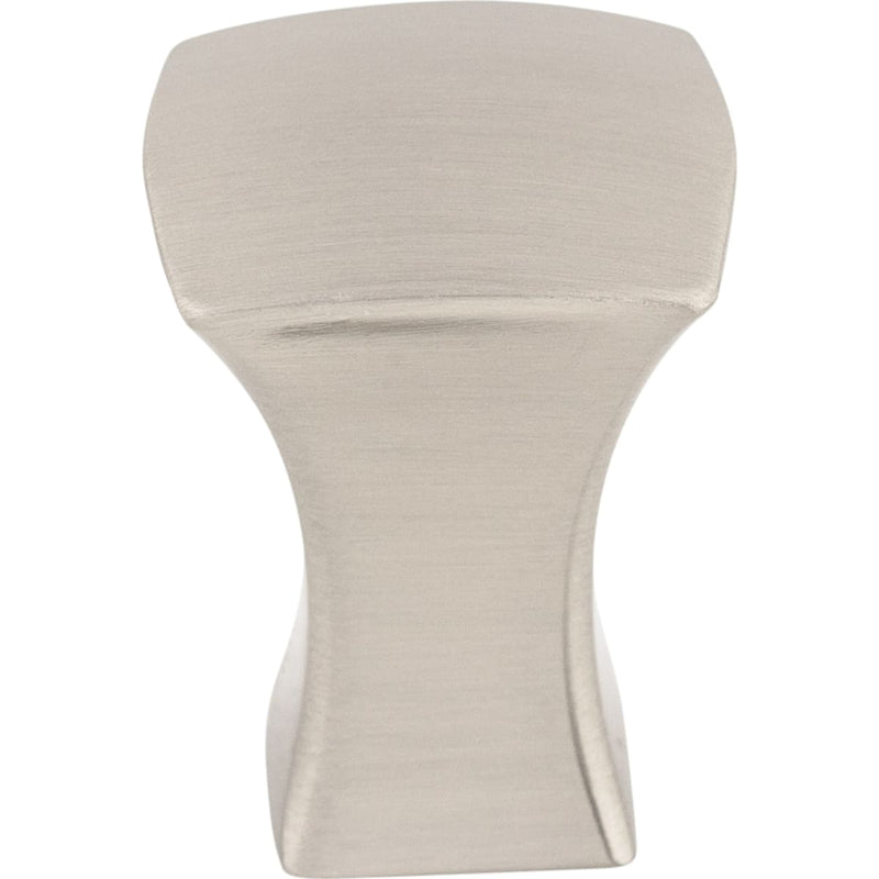 Top Knobs - TK550BSN - Glacier 3/4 Inch Square Cabinet Knob from the Mercer Collection in Brushed Satin Nickel