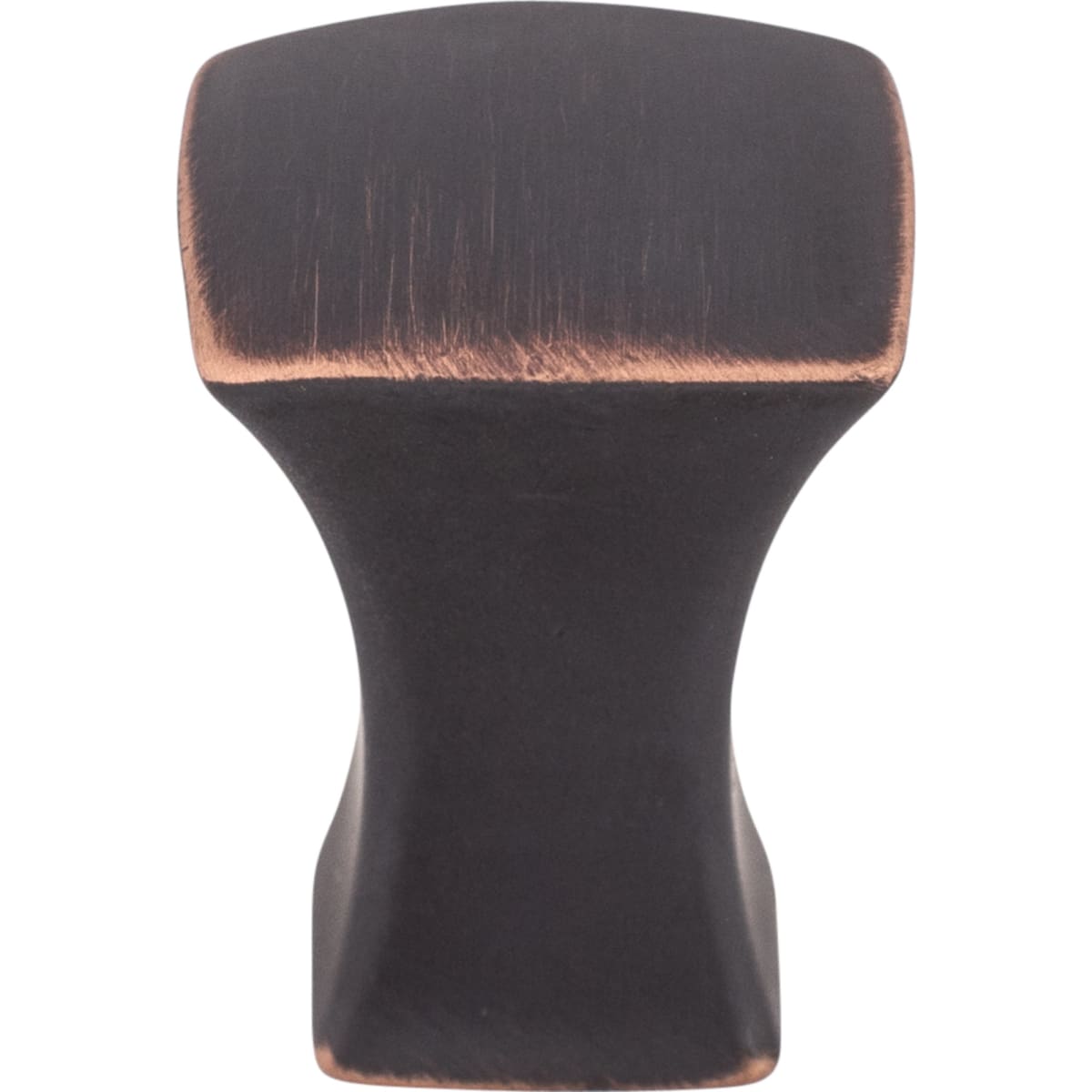Top Knobs - TK550UM - Glacier 3/4 Inch Square Cabinet Knob from the Mercer Collection in Umbrio