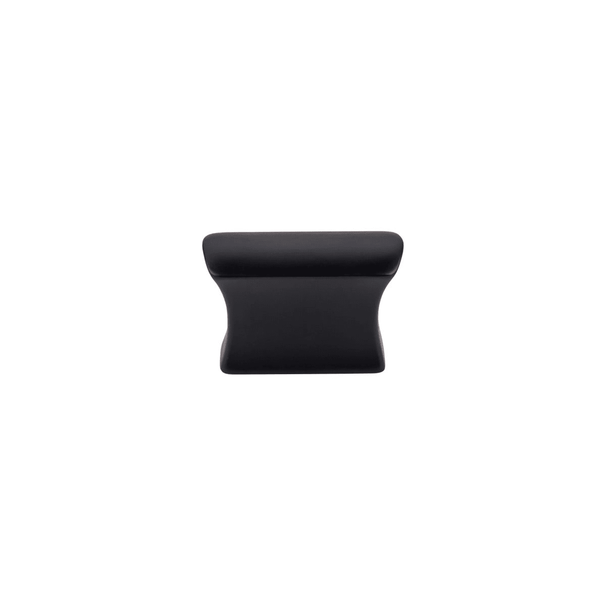 Top Knobs - TK551BLK-10PACK - Glacier 1-1/2 Inch Rectangular Cabinet Knob from the Mercer Collection - 10 Pack in Black