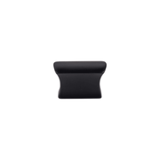 Top Knobs - TK551BLK-10PACK - Glacier 1-1/2 Inch Rectangular Cabinet Knob from the Mercer Collection - 10 Pack in Black